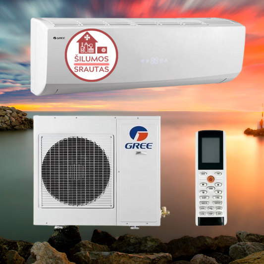 Šilumos siurblys oras-oras Gree Lomo Nordic, su Wifi