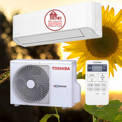 Šilumos siurblys oras-oras Toshiba Aurora+ 3,5/4,2kW