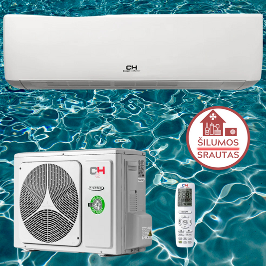 Šilumos siurblys oras-oras Cooper&Hunter VITAL inverter CH-S09FTXF-NG 2,50/2,80 kW